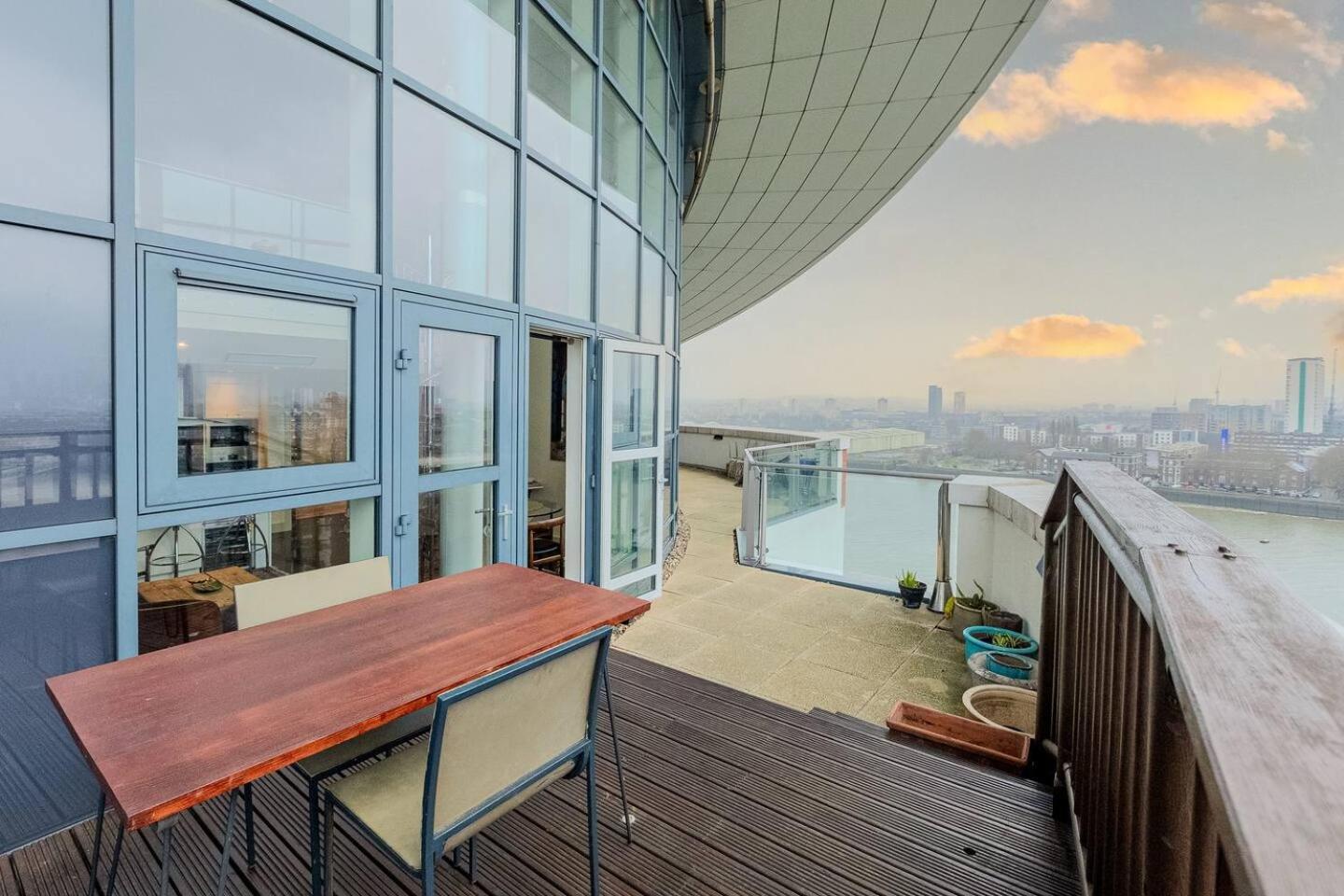 London Canary Wharf Riverside Penthouse Apartment Ngoại thất bức ảnh