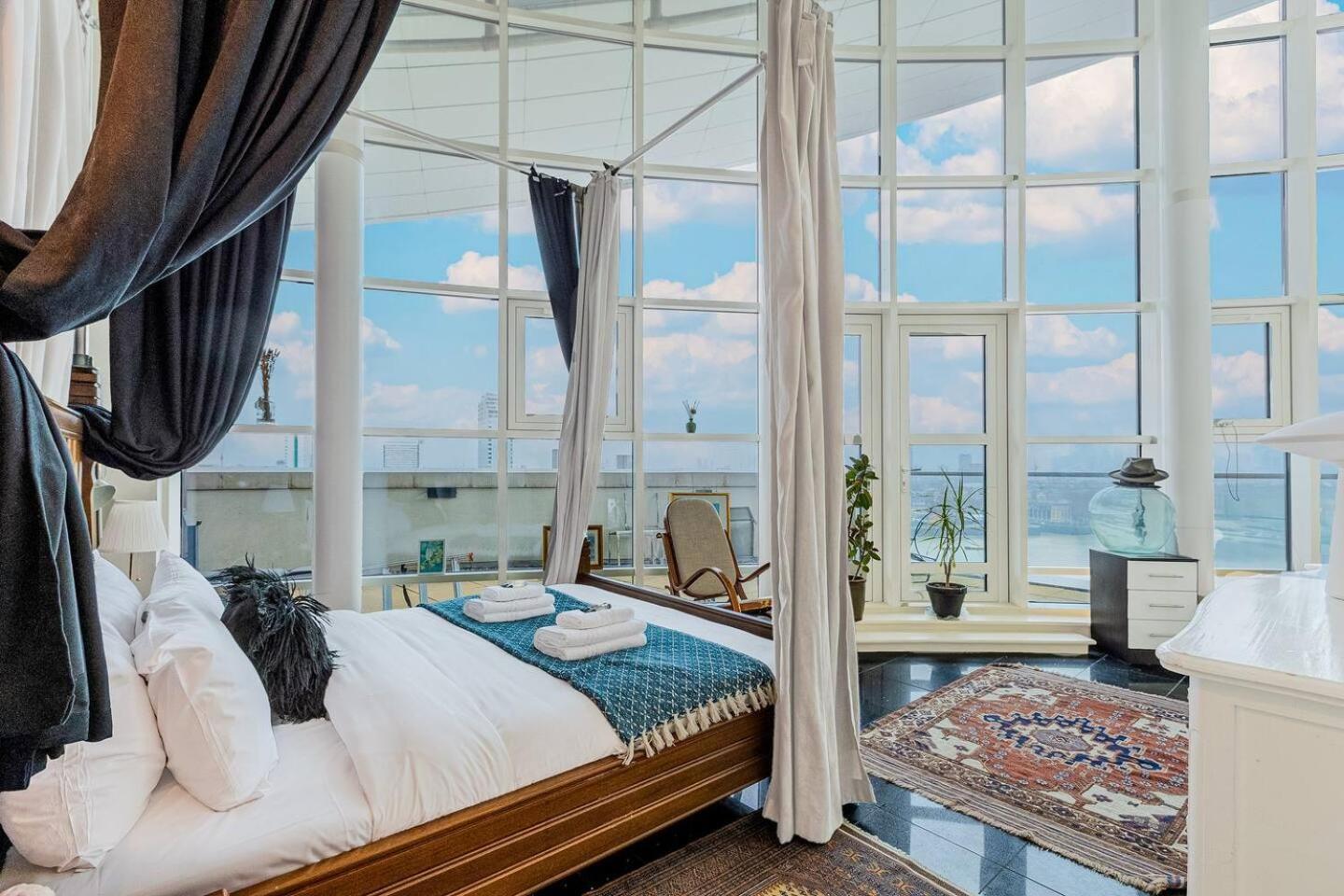 London Canary Wharf Riverside Penthouse Apartment Ngoại thất bức ảnh